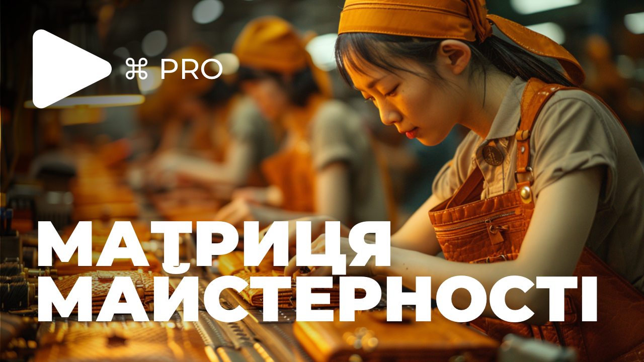 Матриця майстерності. Професійний ріст та де шукати свої гроші?